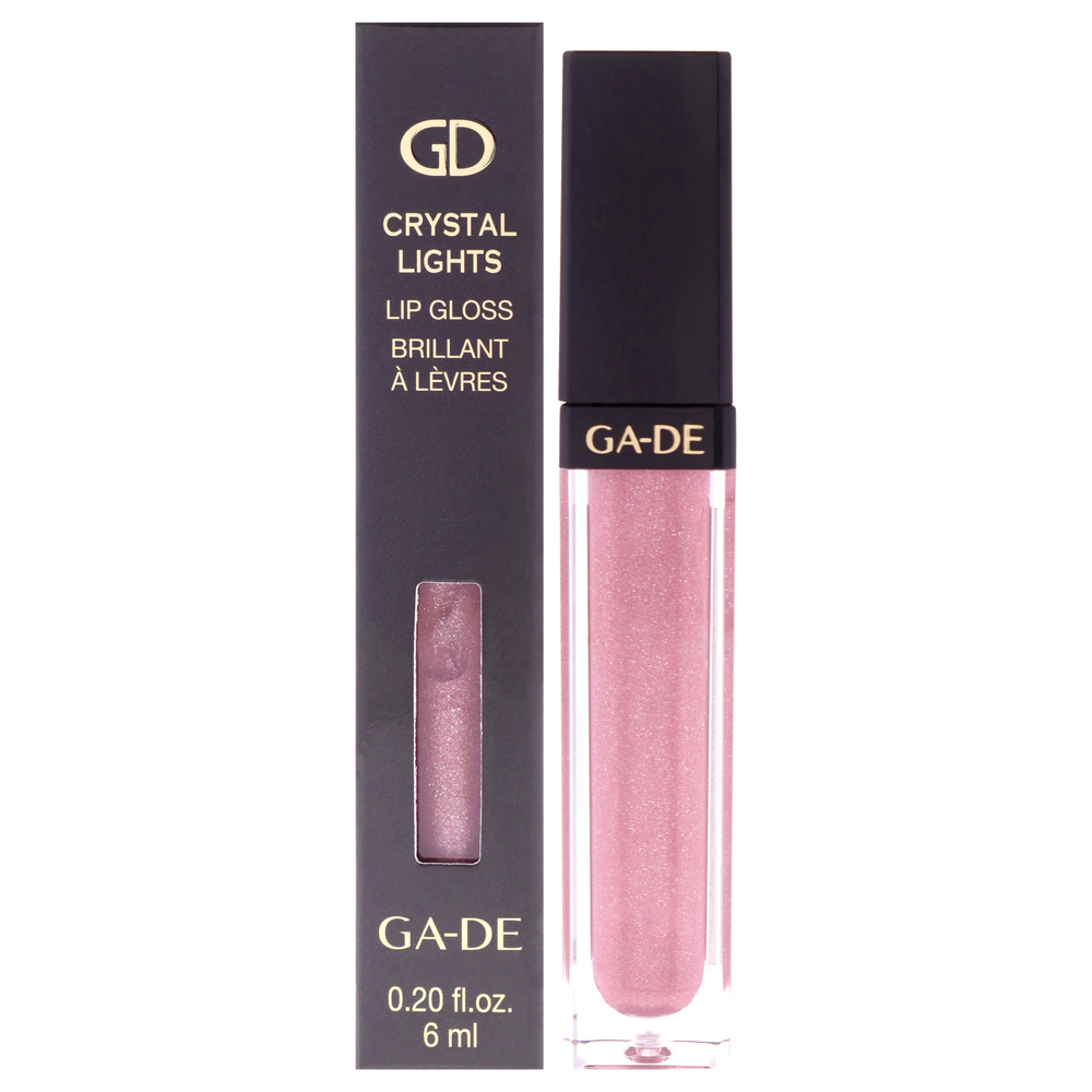 Crystal Lights Lip Gloss- 514 Smoky Quartz by GA-DE for Women- 0.2 oz Lip Gloss